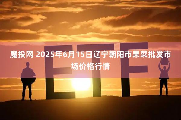 魔投网 2025年6月15日辽宁朝阳市果菜批发市场价格行情
